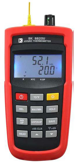 K/J型雙組輸入溫度計BK8802W