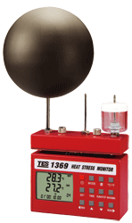 臺灣泰仕TES-1369高溫環境熱壓力監視記錄器TES1369熱指數儀